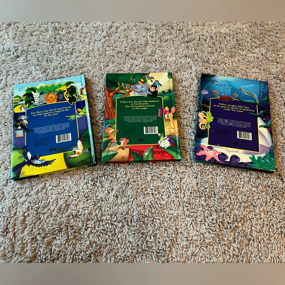 Set of Three Children's Puzzle Books
